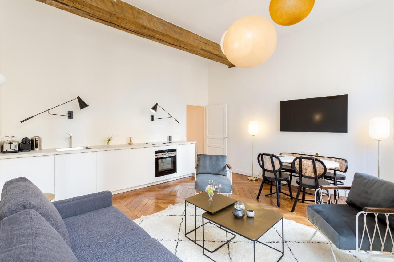 Habitat Parisien - 1Br-1Ba - Bourse Montorgueil Apartment ภายนอก รูปภาพ